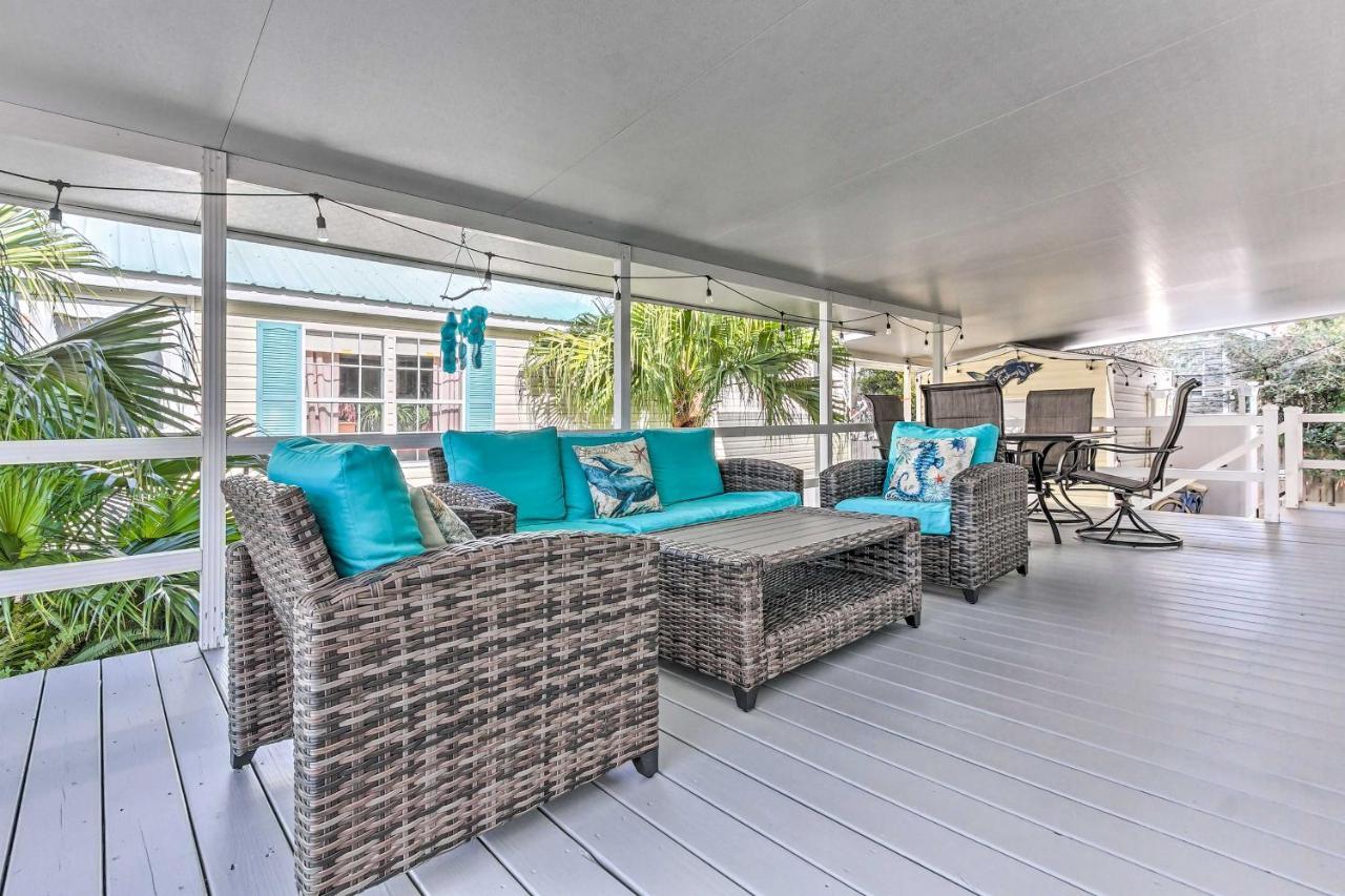 Walk To Beach Miramar Tropical Cabana With Deck! 德斯廷 外观 照片