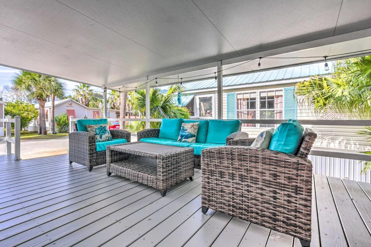 Walk To Beach Miramar Tropical Cabana With Deck! 德斯廷 外观 照片